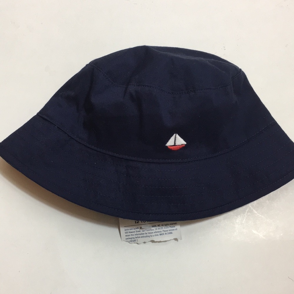NWT/ Janie and Jack | bucket hat infant baby 12-18